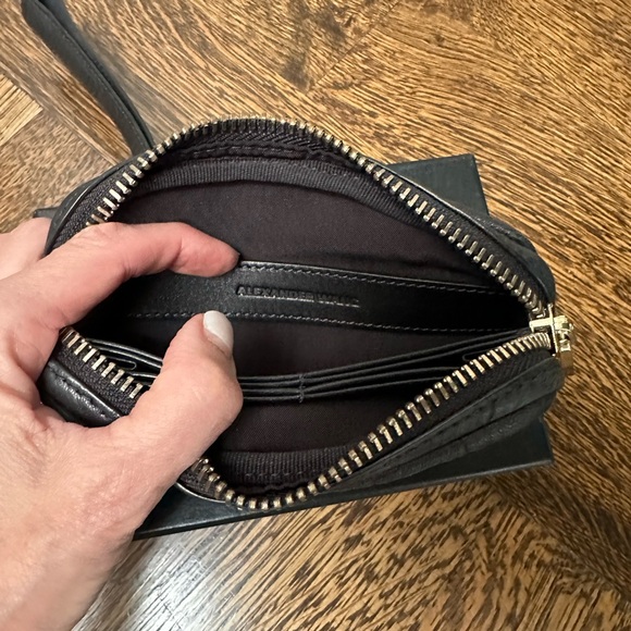 Alexander wang black leather wristlet wallet - Picture 2 of 4